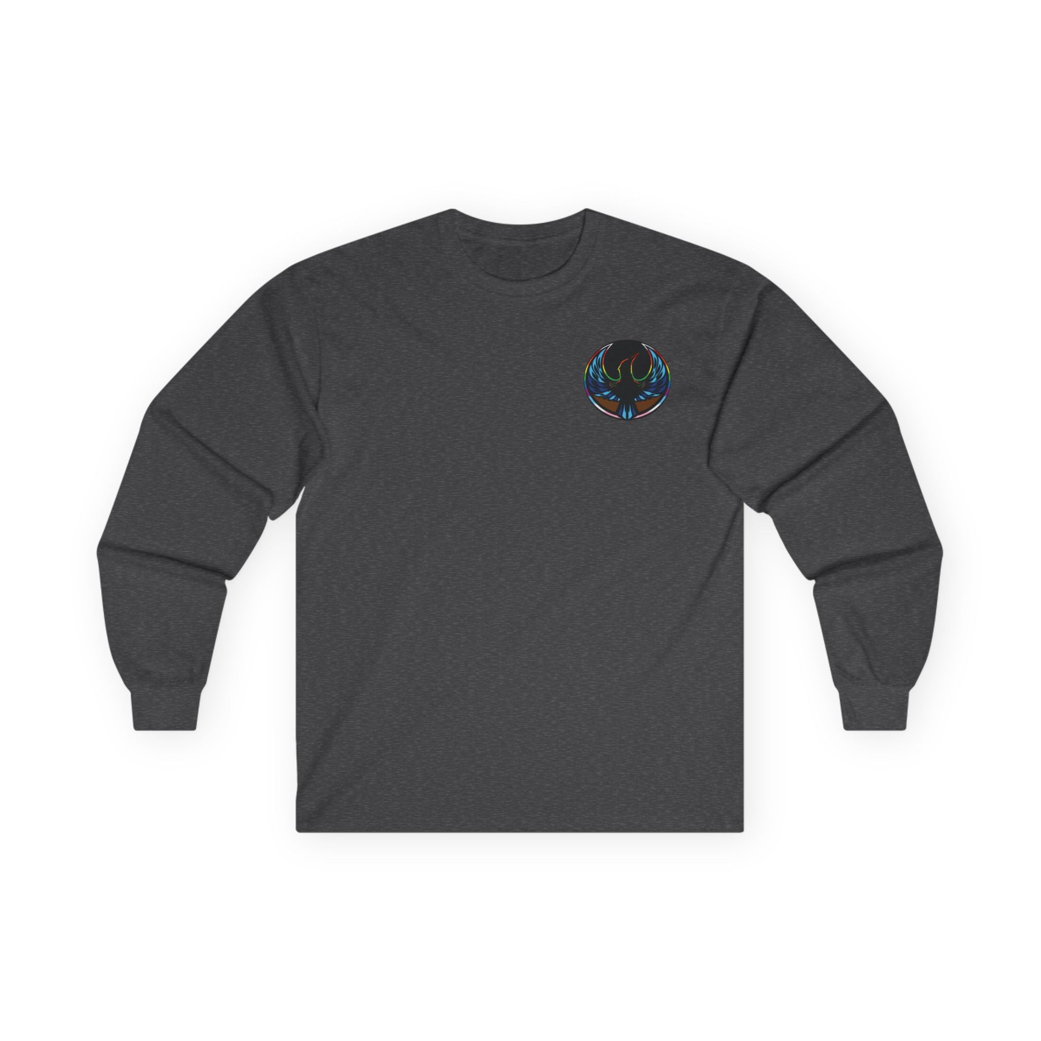 Pride Resistance Bird Emblem Long Sleeve Tee — Unity & Resilience
