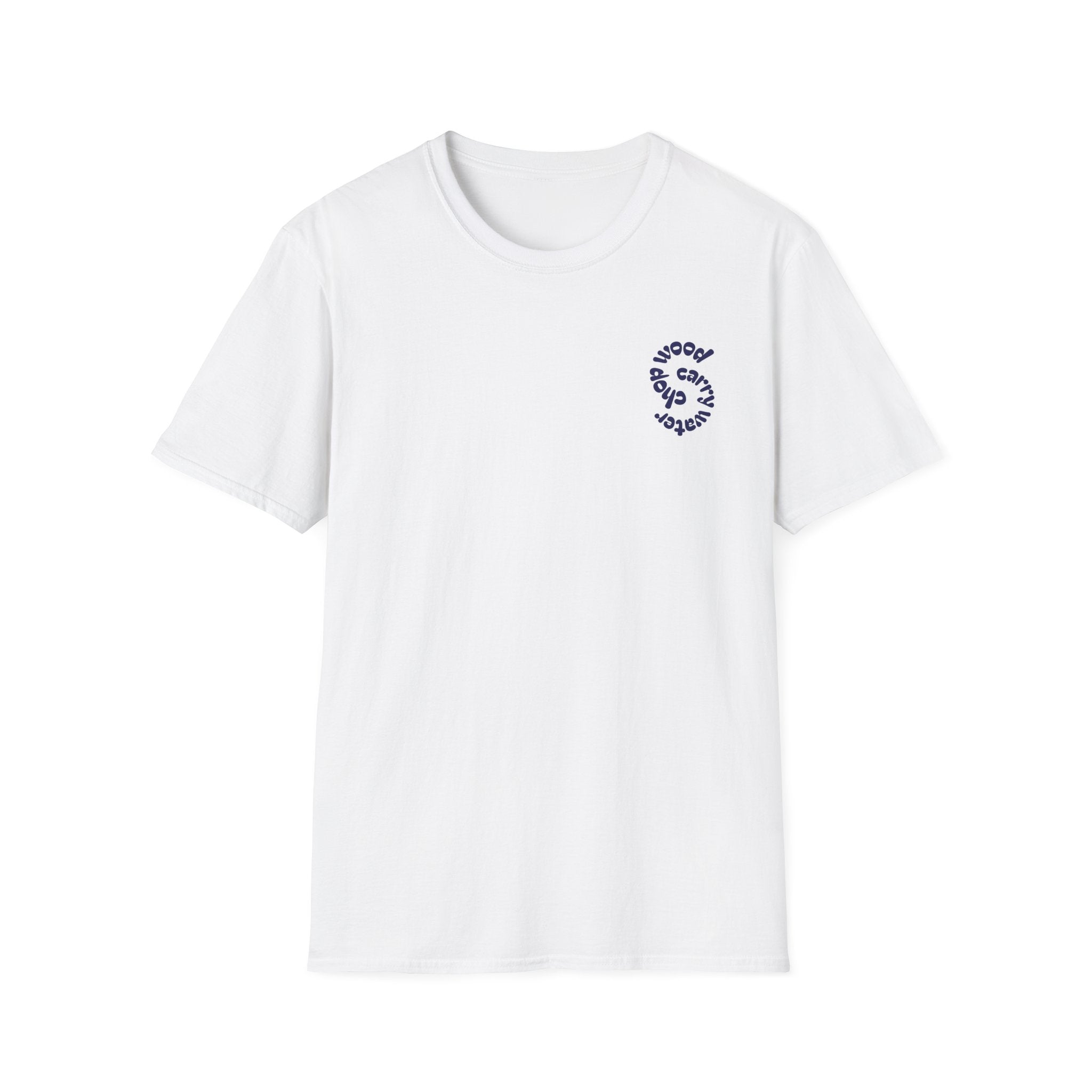 Chill Vibes T-Shirt — 'Water, Earth, Air, Fire' Circle Graphic