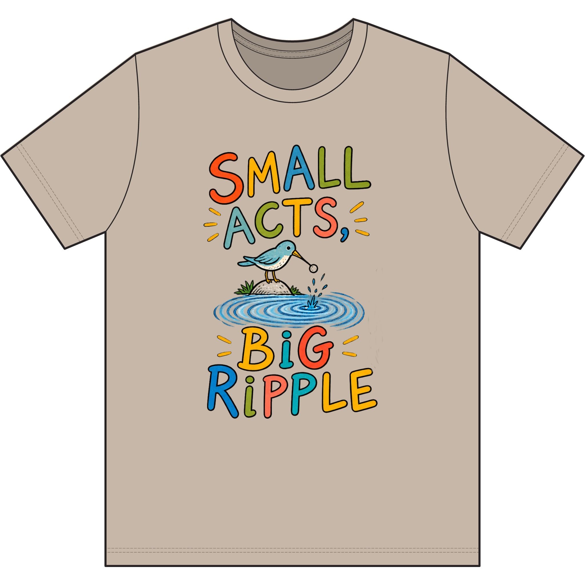 Small Acts, Big Ripple T-Shirt (Youth)