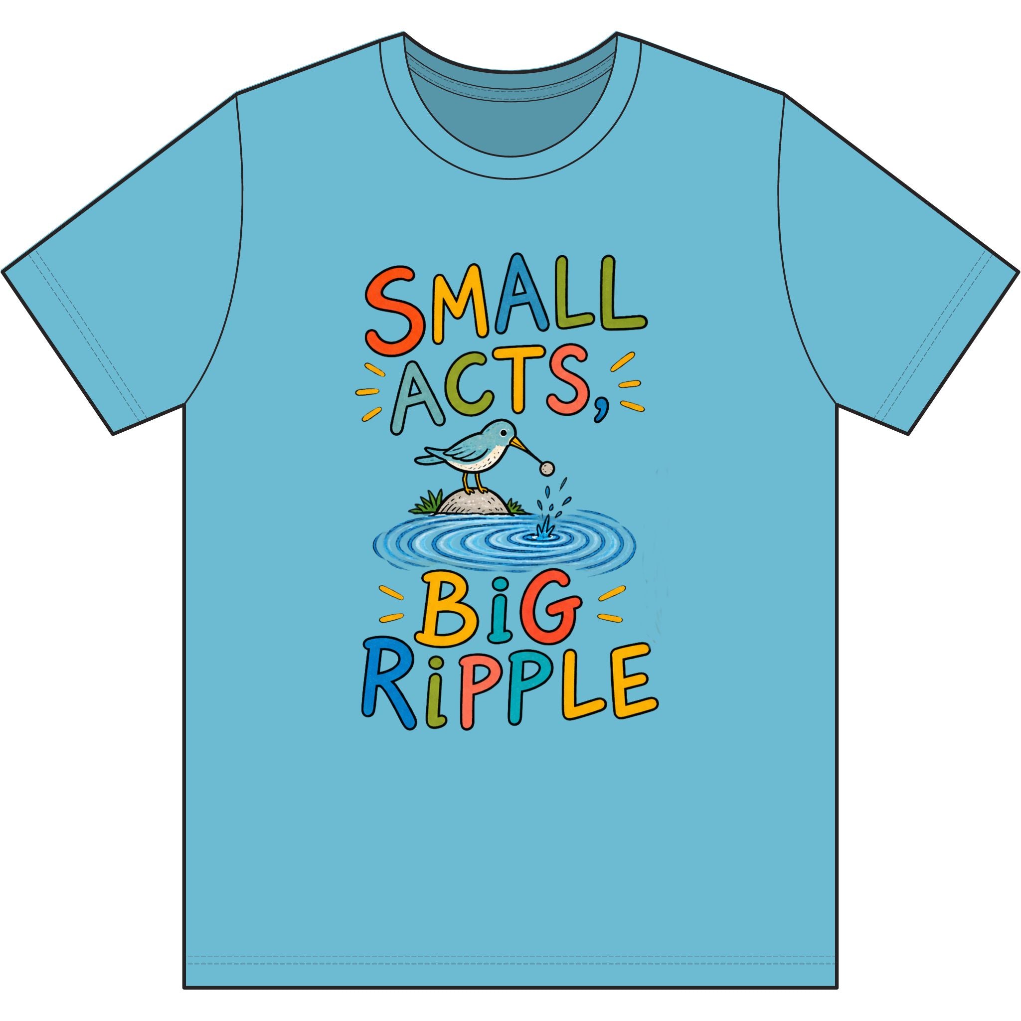 Small Acts, Big Ripple T-Shirt (Youth)