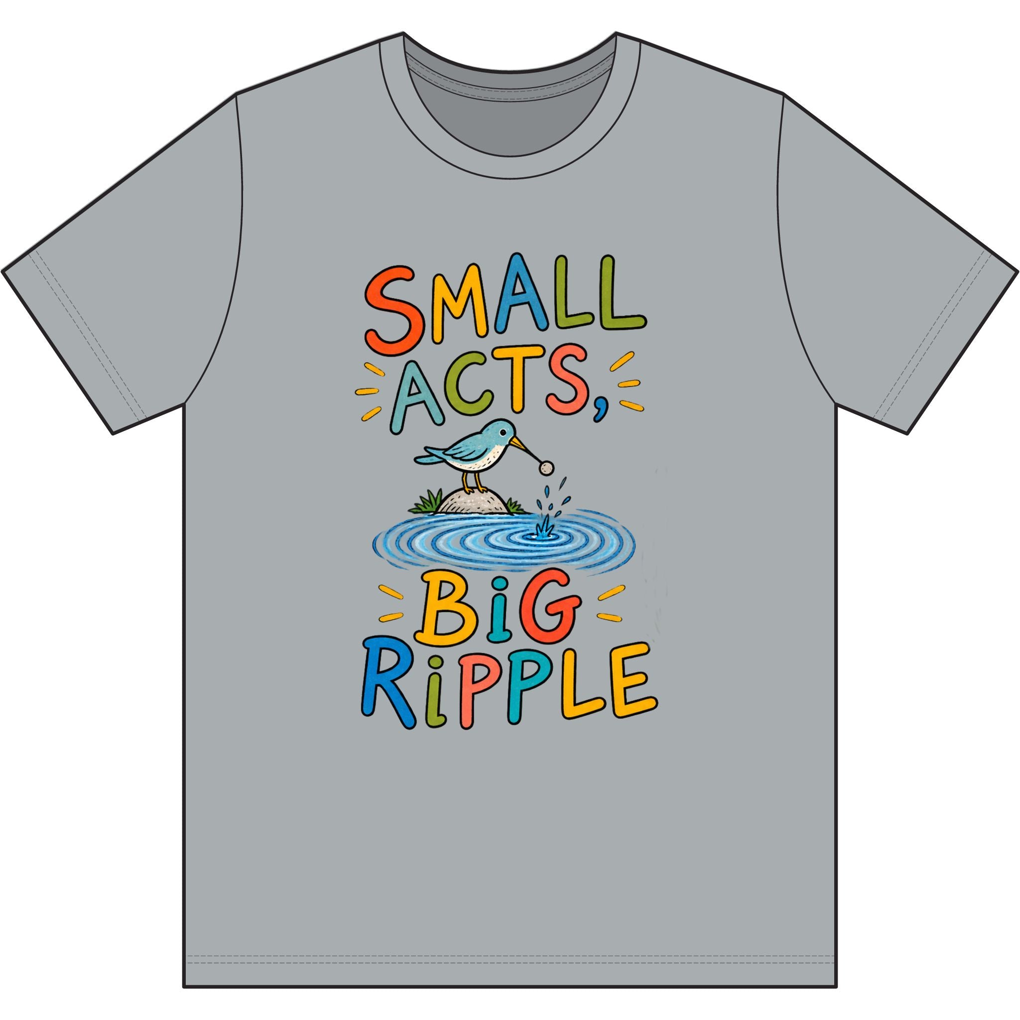 Small Acts, Big Ripple T-Shirt (Youth)