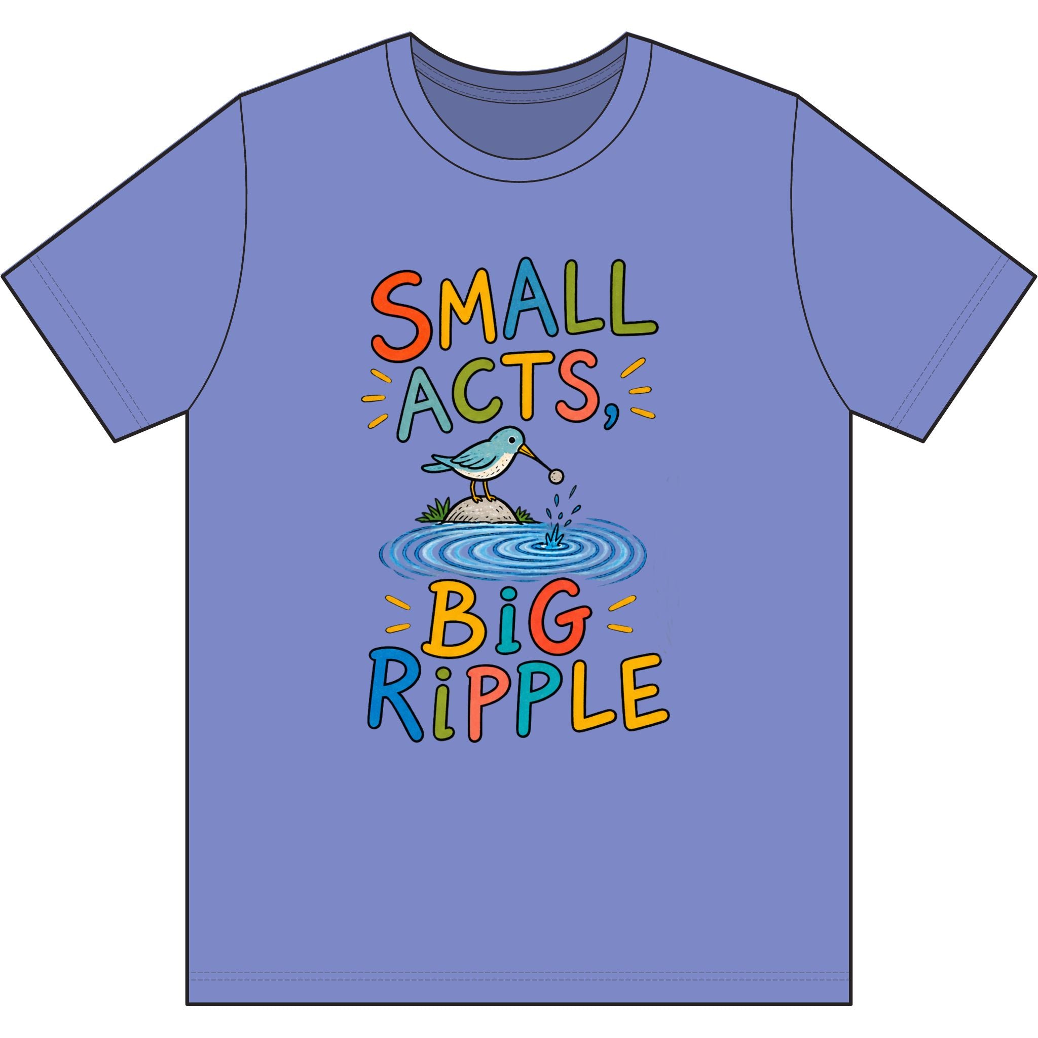 Small Acts, Big Ripple T-Shirt (Youth)