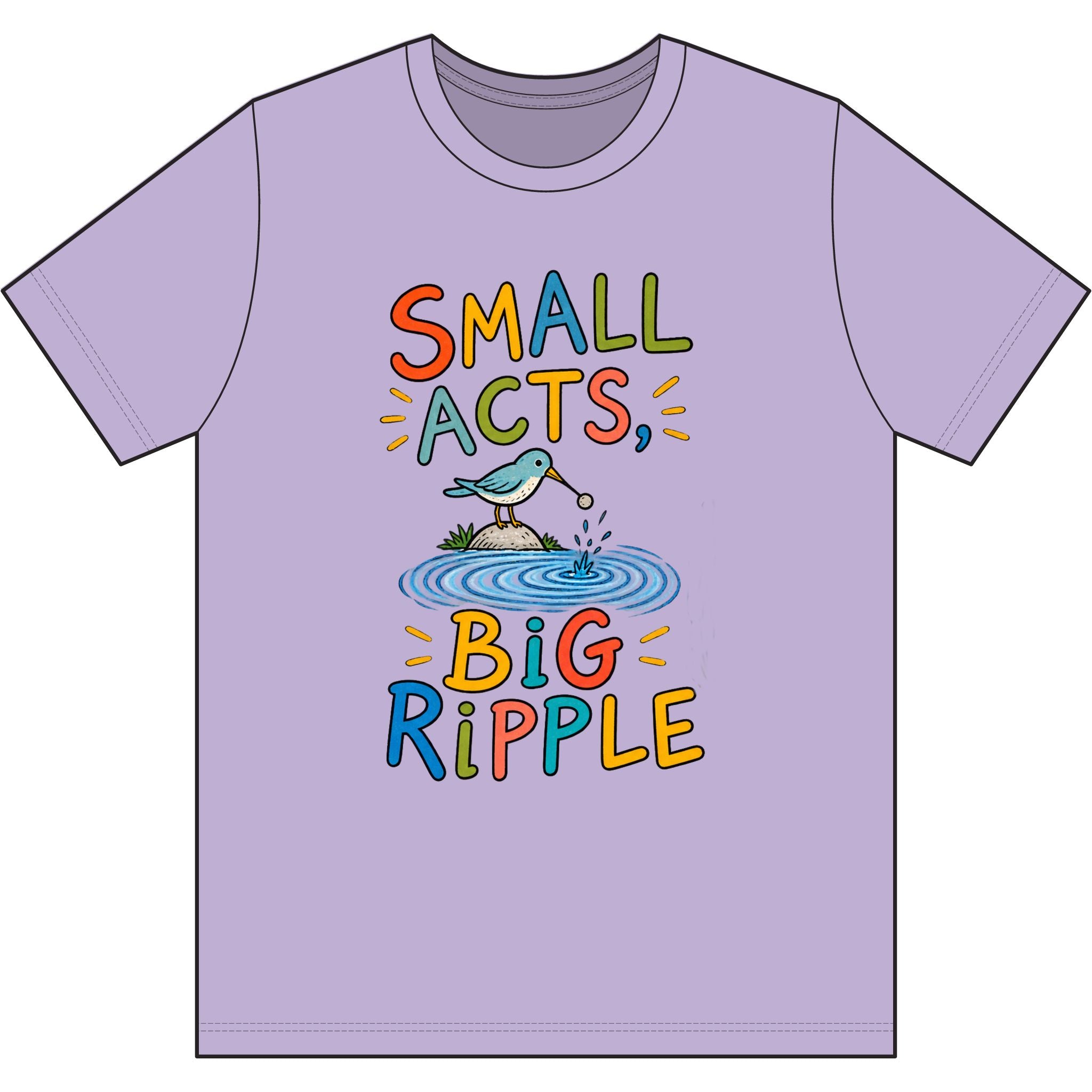 Small Acts, Big Ripple T-Shirt (Youth)