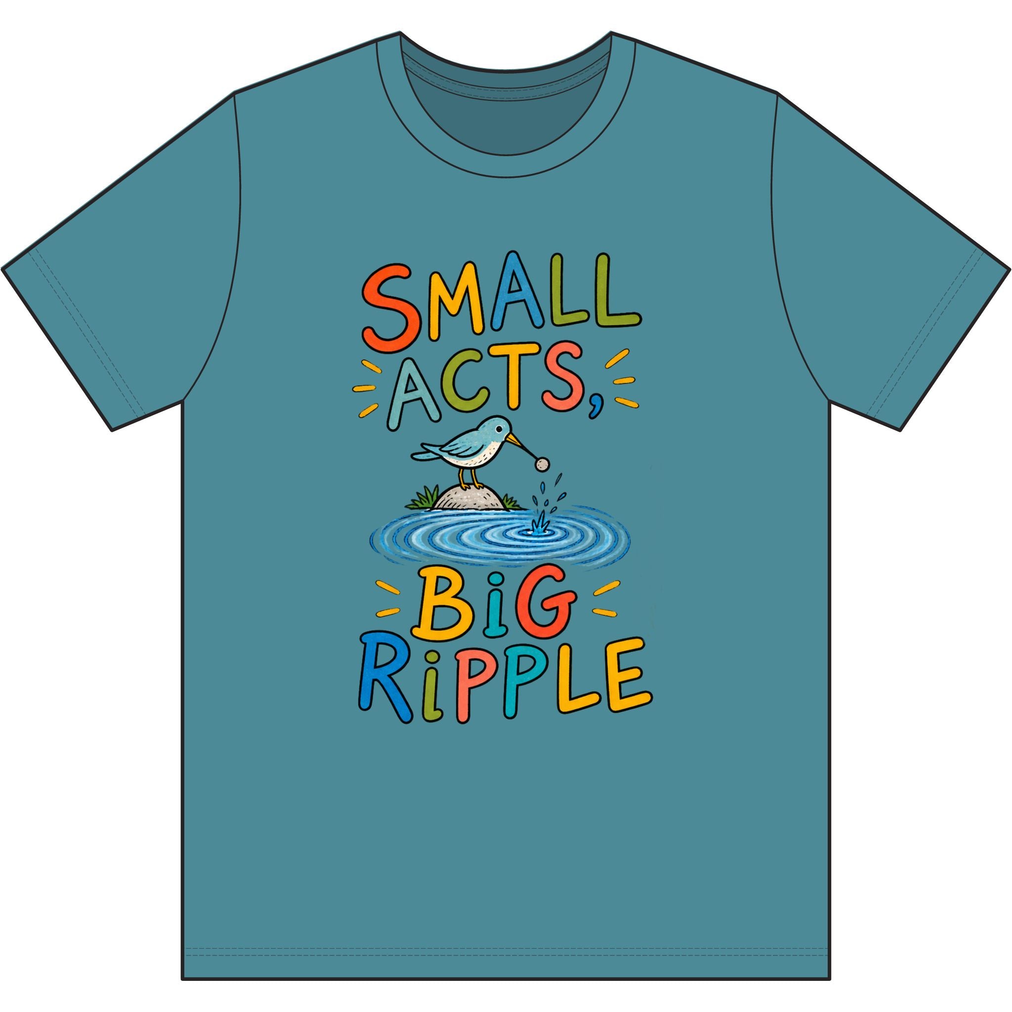 Small Acts, Big Ripple T-Shirt (Youth)