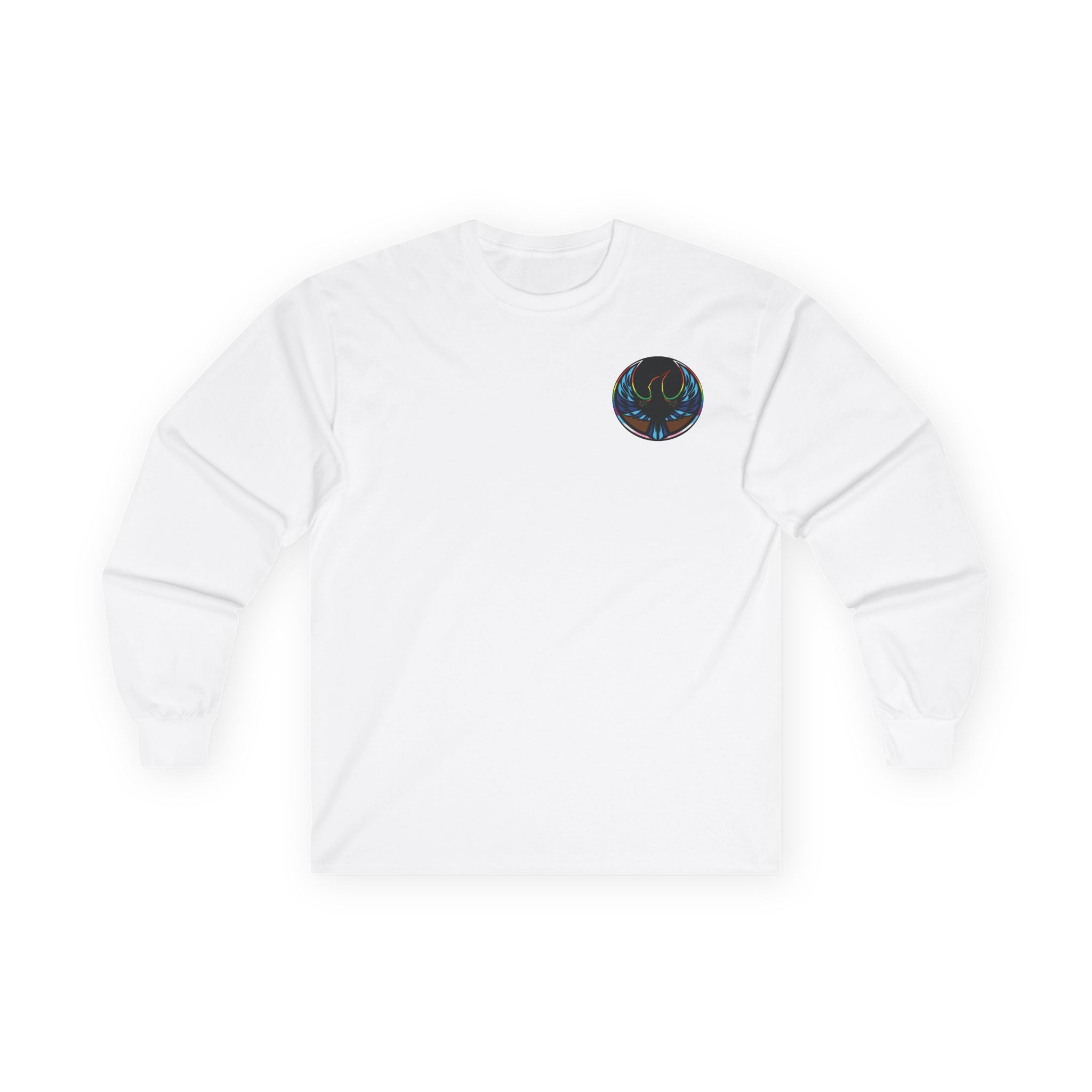 Pride Resistance Bird Emblem Long Sleeve Tee — Unity & Resilience