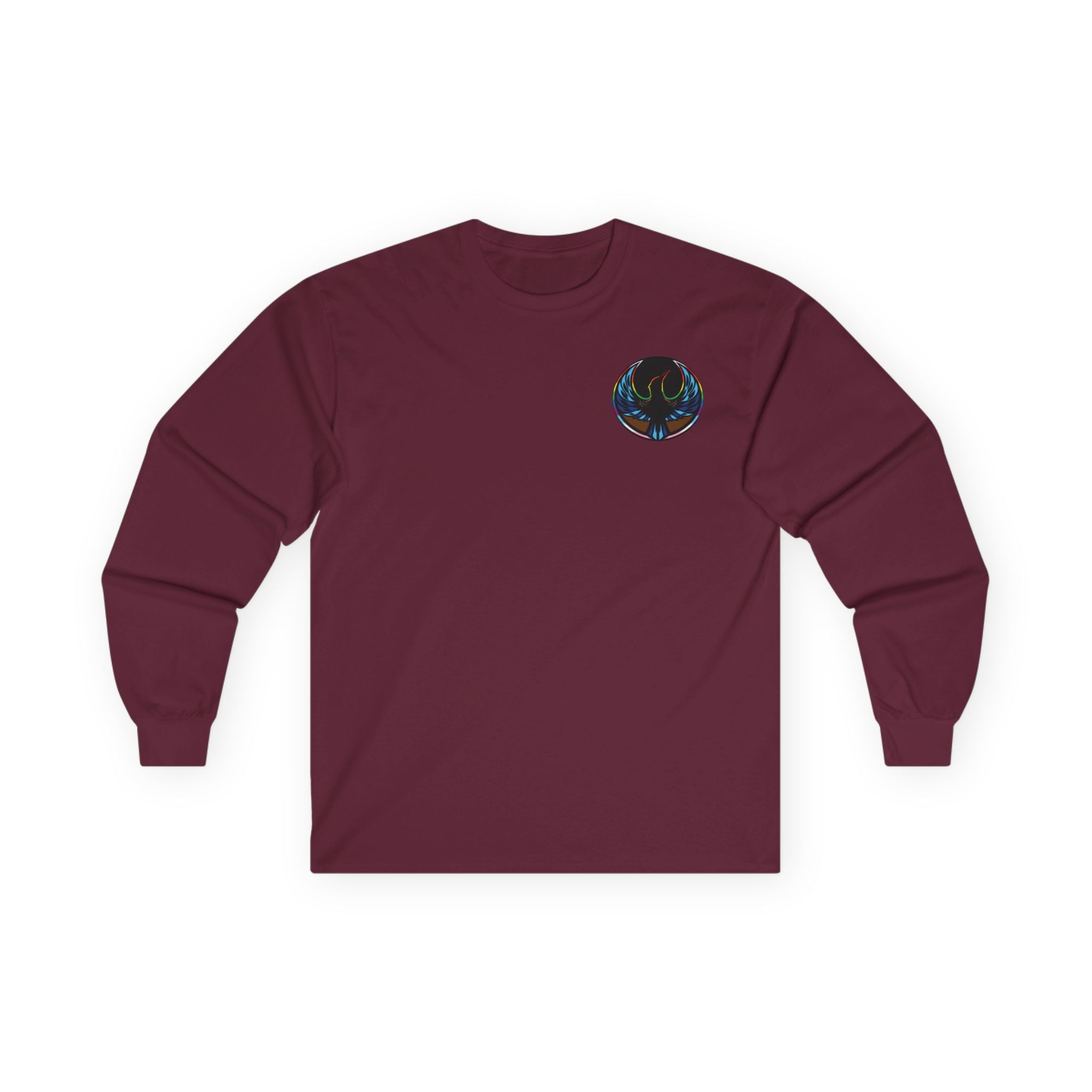 Pride Resistance Bird Emblem Long Sleeve Tee — Unity & Resilience