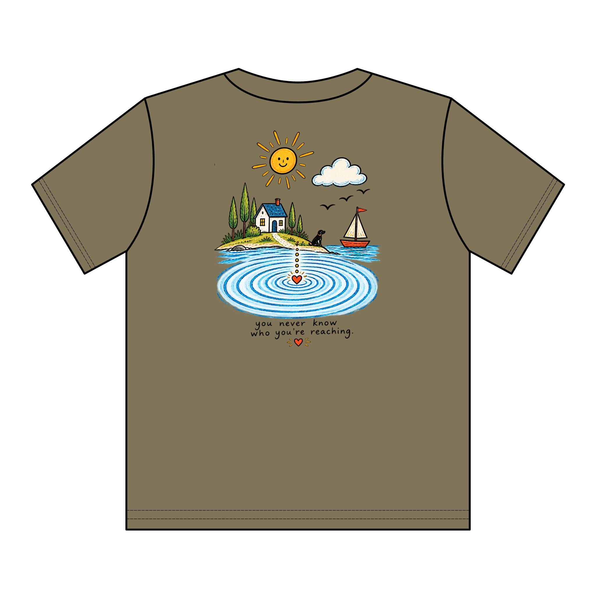Small Acts, Big Ripple T-Shirt (Youth)