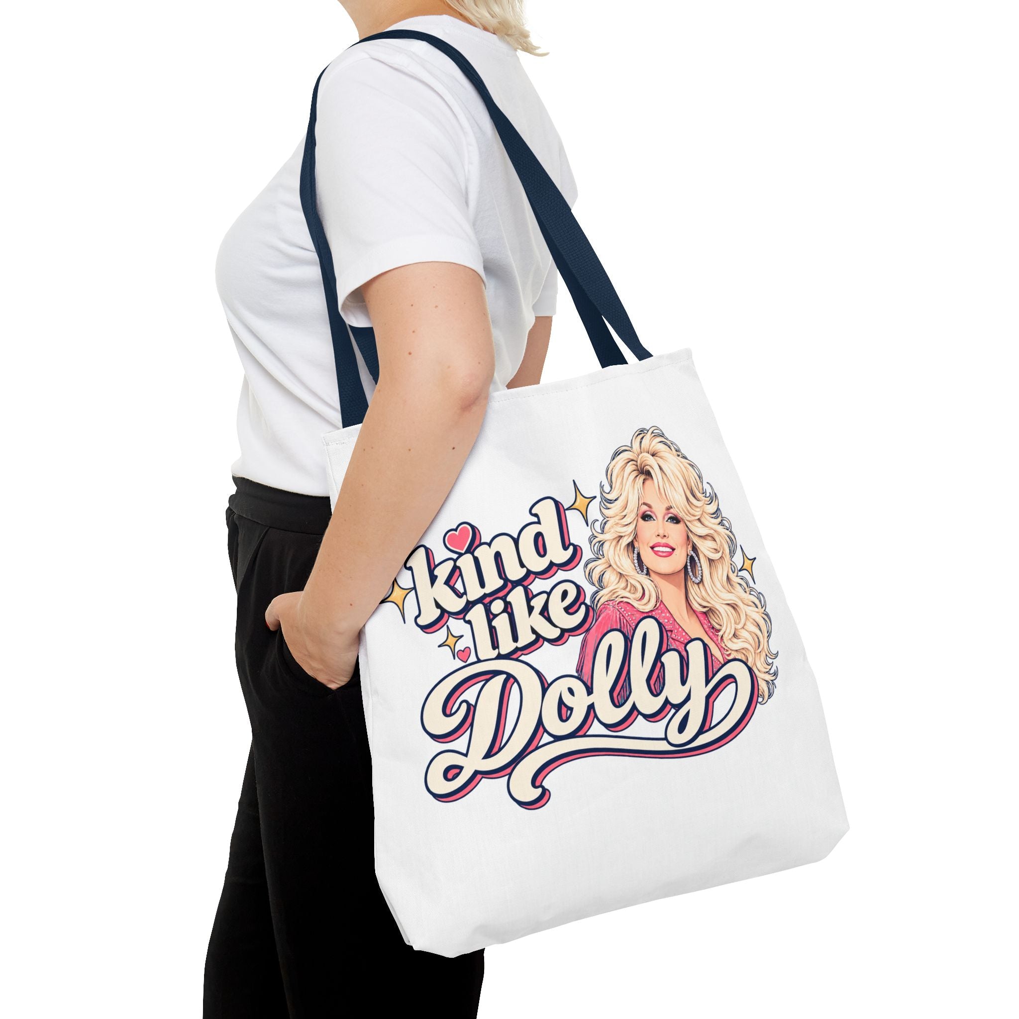 Kind Like Dolly Tote Bag