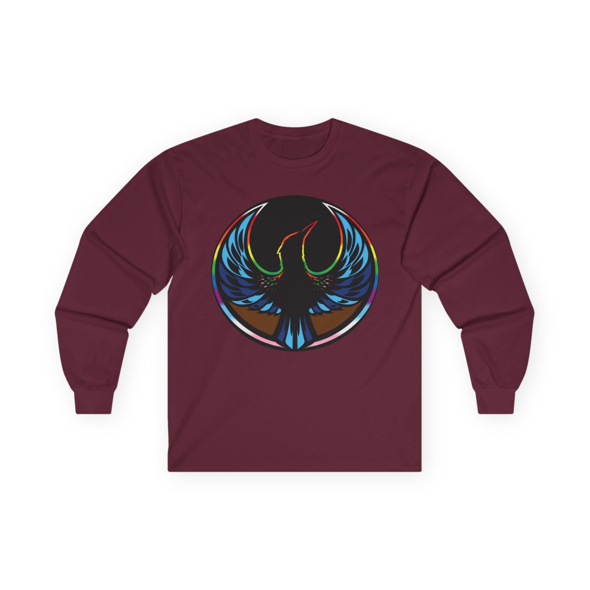 Pride Birds of Resistance Emblem Long Sleeve Tee