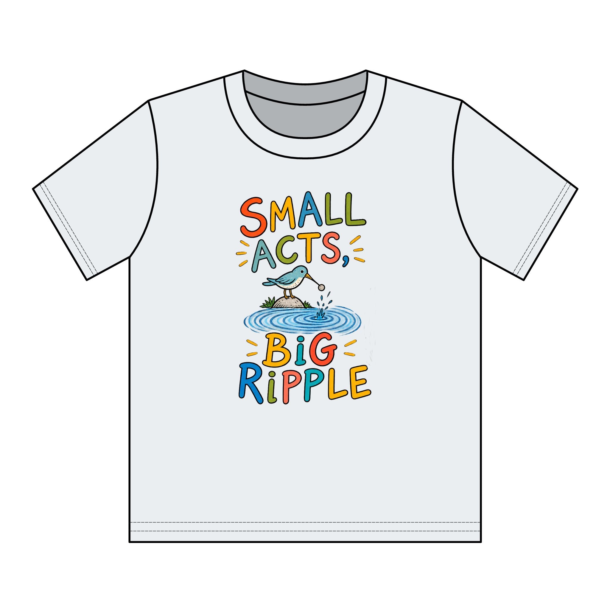 Small Acts, Big Ripple T-Shirt (Youth)