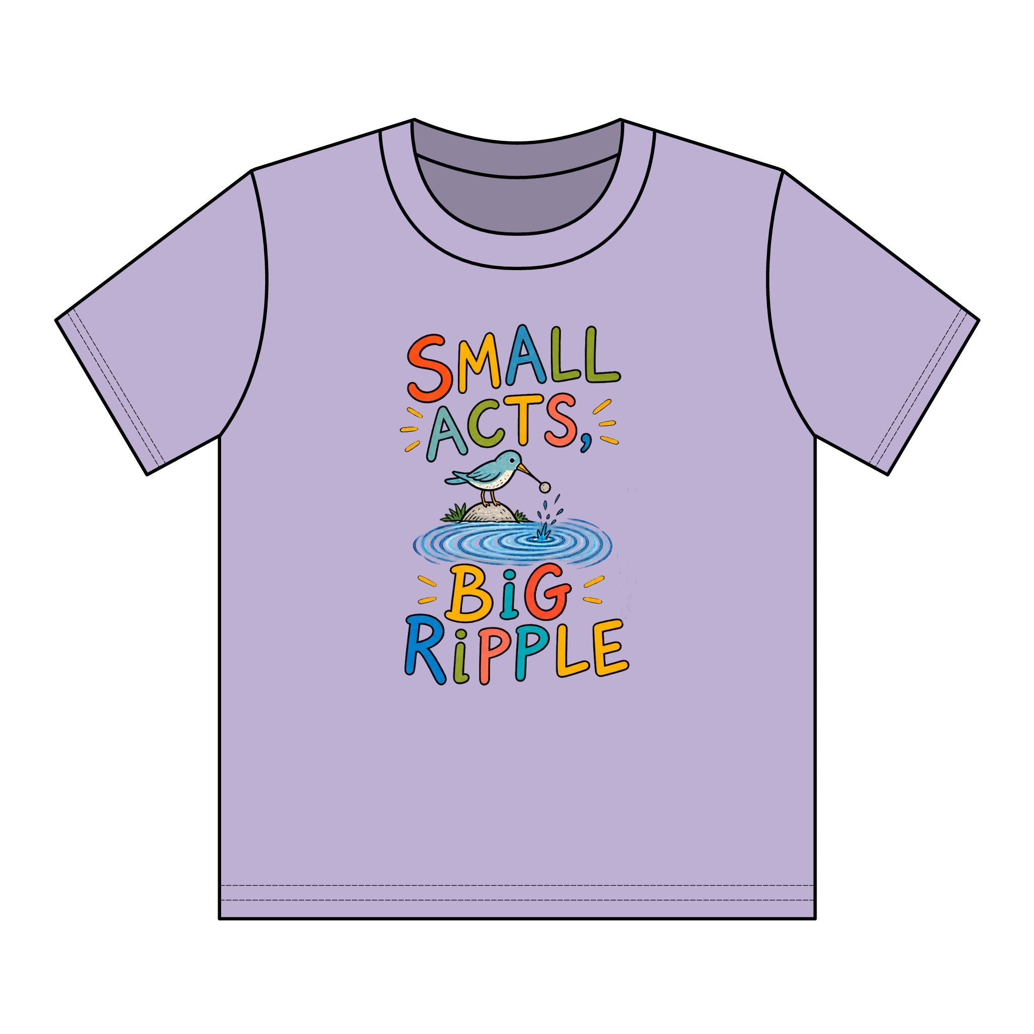 Small Acts, Big Ripple T-Shirt (Youth)