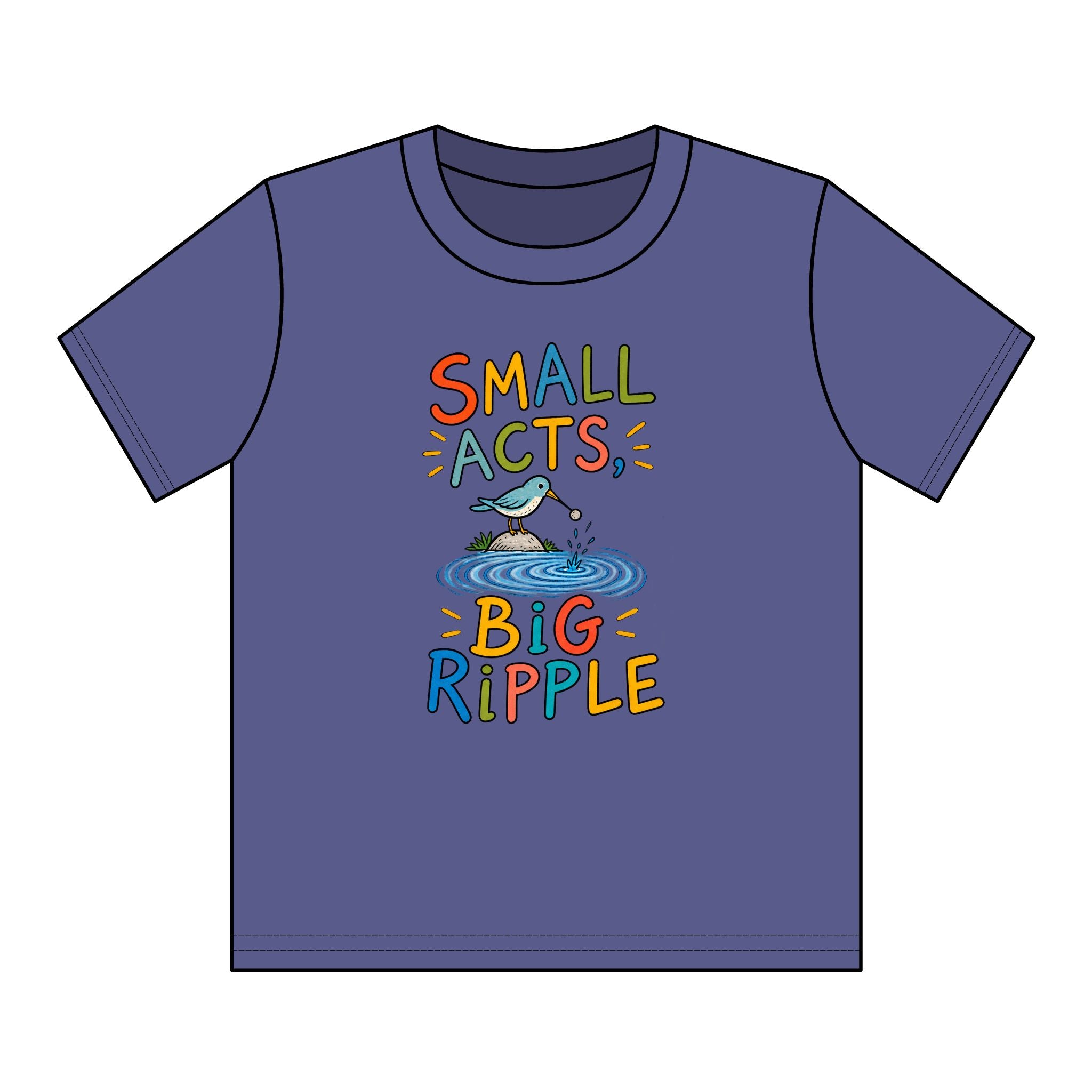 Small Acts, Big Ripple T-Shirt (Youth)