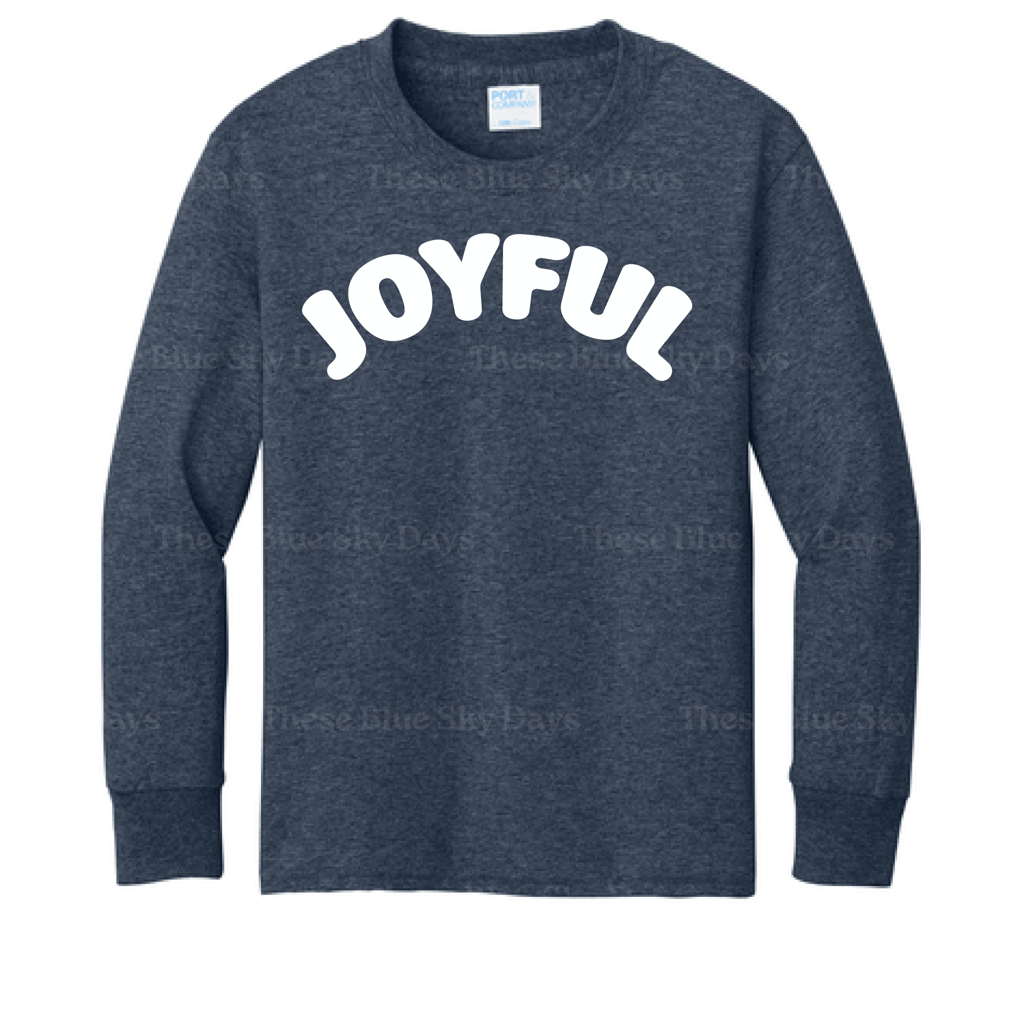 Joyful | Long Sleeved Youth T-Shirt