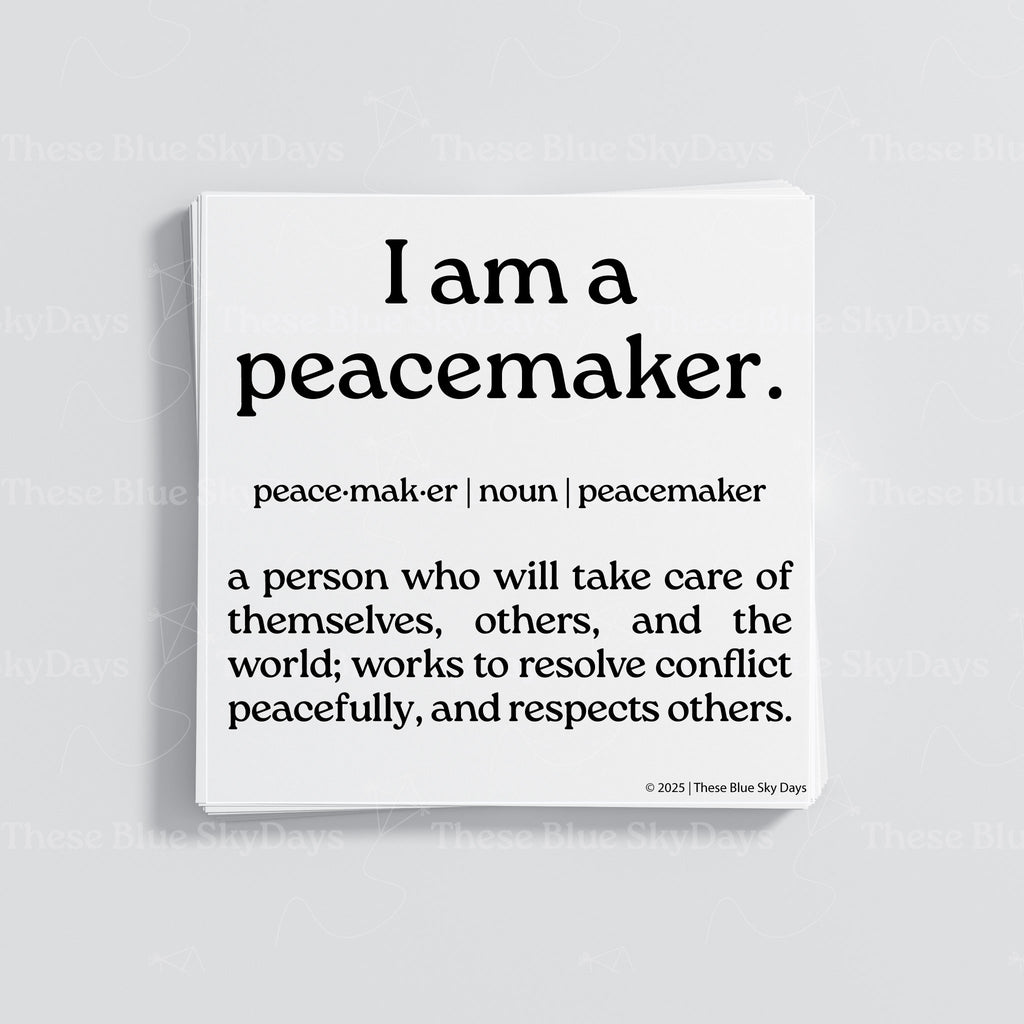 Peacemaker Sticker | Square