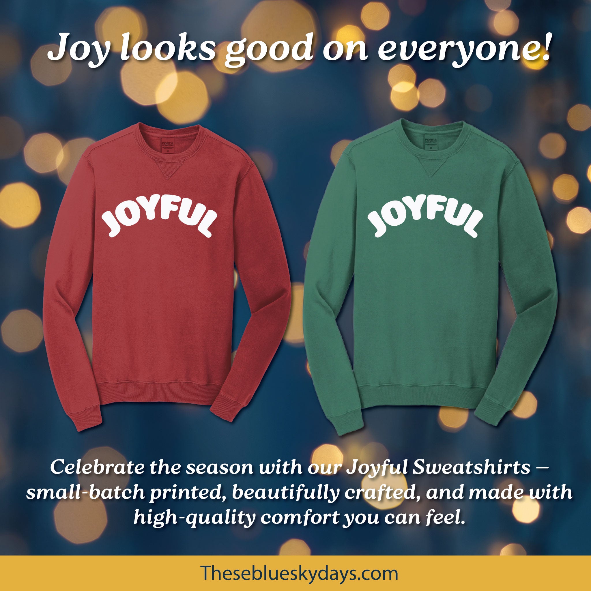 Joyful | Adult Sweatshirt